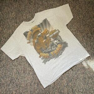 Vintage Y2K Harley Davidson Pig Trail Rogers, Arkansas Tee